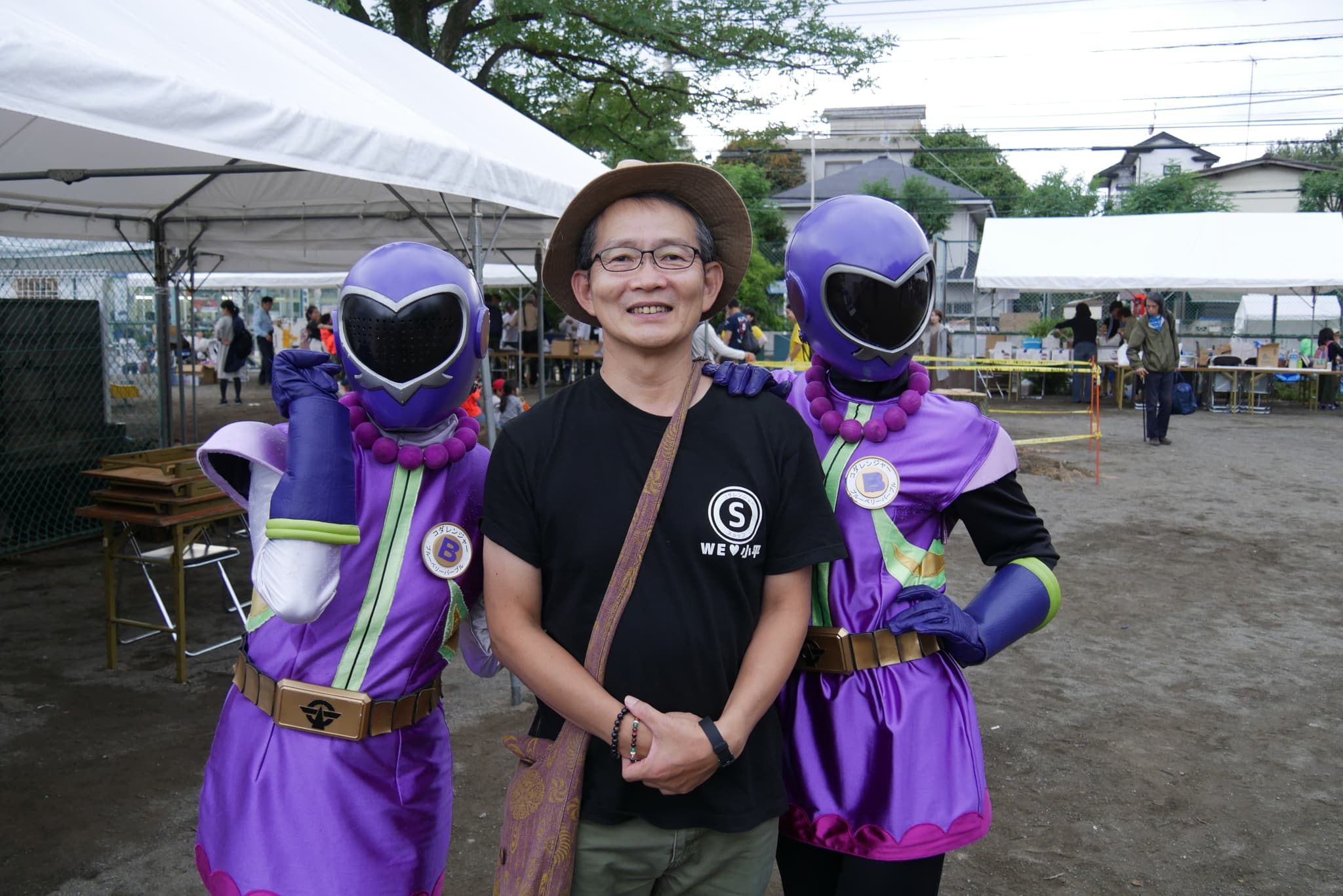 コダレンジャースタッフとして地域イベントに参加